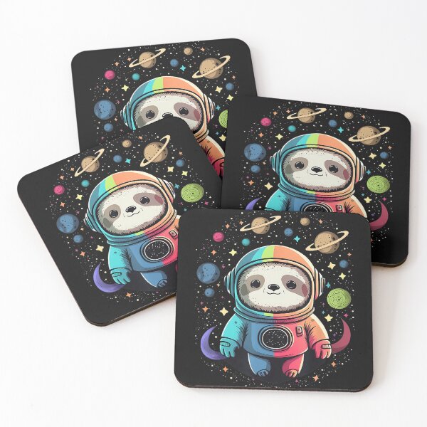 Item preview, Sloth Astronaut Space Universe Galaxy designed and sold by BrockmeyeSB.