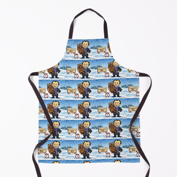 Item preview, Groundhog Day Punxsutawney Phil Cartoon – Funny Winter Holiday Art designed and sold by The Art Queen Of Michigan .