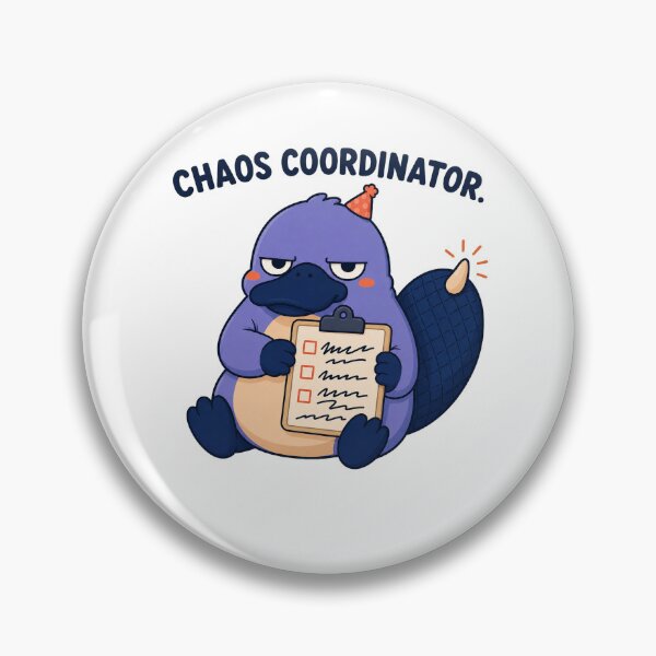 Item preview, Chaos Coordinator Funny Platypus designed and sold by OddFellasClub.