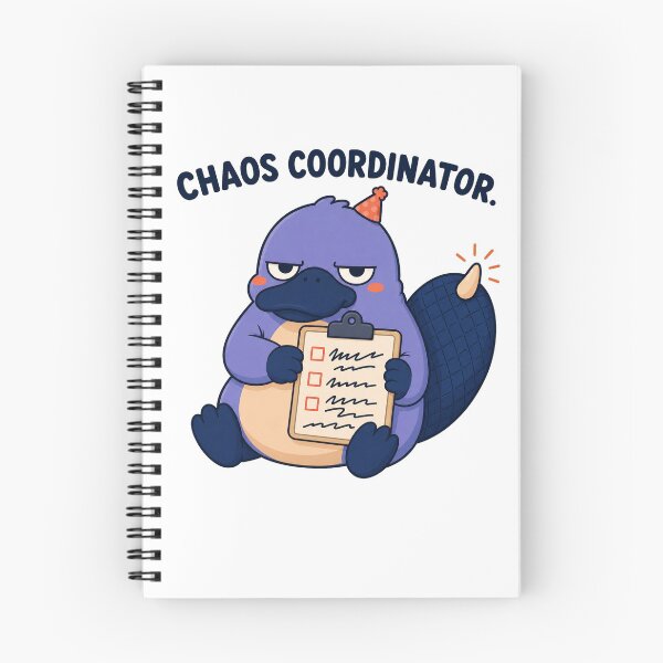 Item preview, Chaos Coordinator Funny Platypus designed and sold by OddFellasClub.