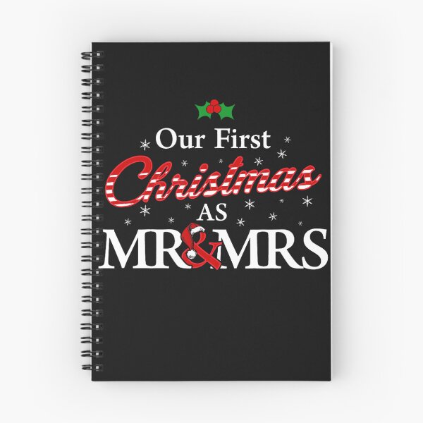 Item preview, Our First Christmas As Mr & Mrs Newlywed Couple Holiday designed and sold by BrockmeyeSB.