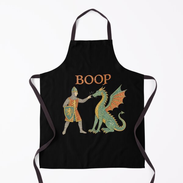 Item preview, Boop Knight Dragon Funny Medieval Humor designed and sold by leocreatives.