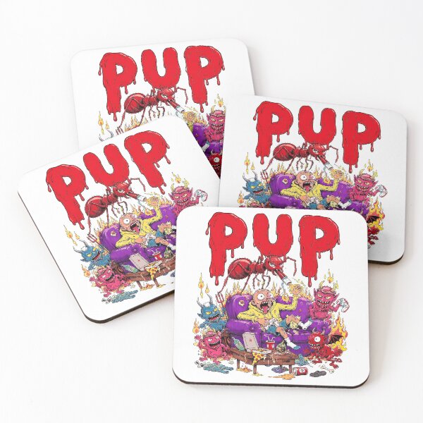 Item preview, PUP Band Logo Fiery Chaos designed and sold by ZubairNalban.