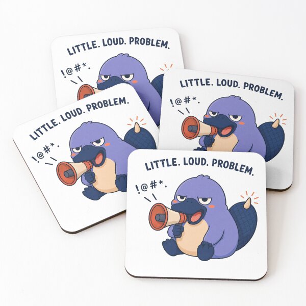 Item preview, Little Loud Problem Funny Platypus designed and sold by OddFellasClub.