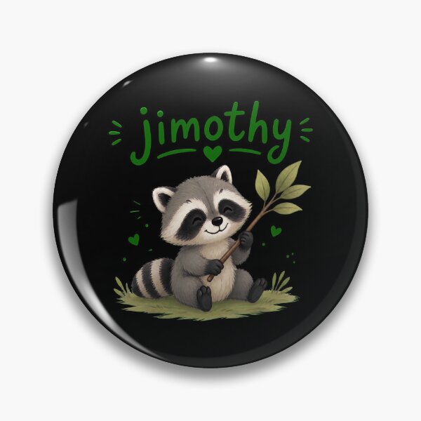 Artikelvorschau, Niedliches Geschenk mit dem Waschbären Jimothy – personalisiertes Namensgeschenk entworfen und verkauft von leocreatives.