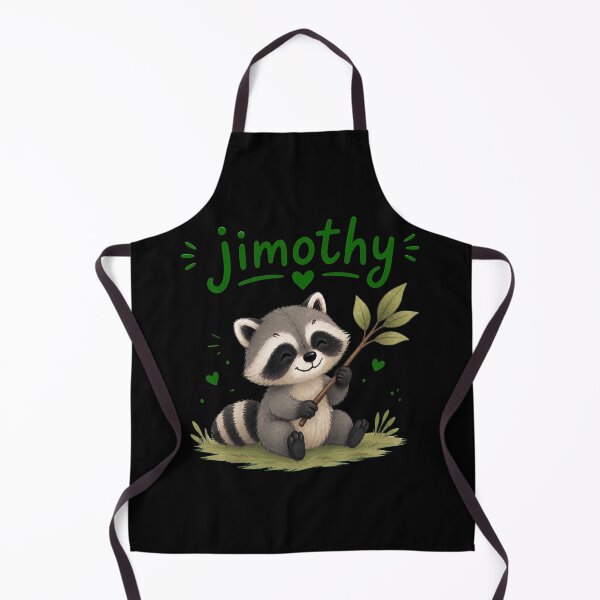 Artikelvorschau, Niedliches Geschenk mit dem Waschbären Jimothy – personalisiertes Namensgeschenk entworfen und verkauft von leocreatives.
