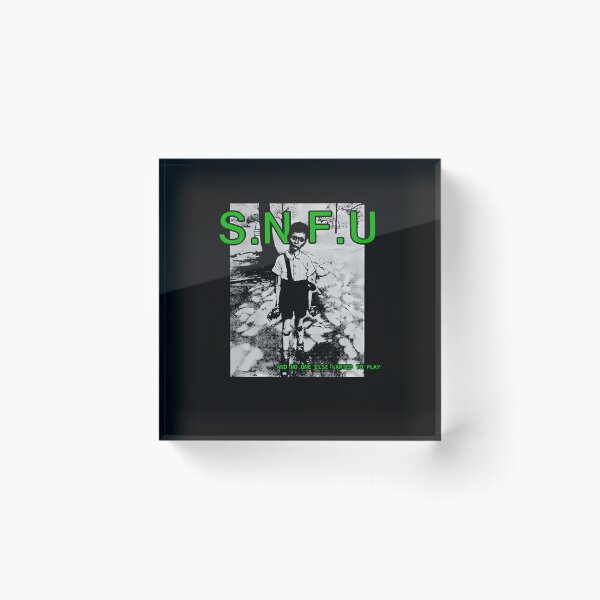 Item preview, THE SNFU BAND - OPEN YOUR MOUTH AND SAY designed and sold by GrimTeddySt.
