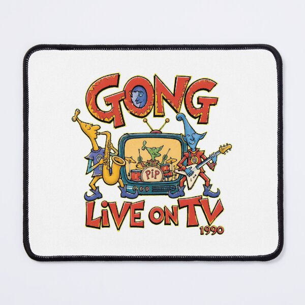 Item preview, GONG LIVE ON TV 1990 Retro Band designed and sold by ZubairNalban.