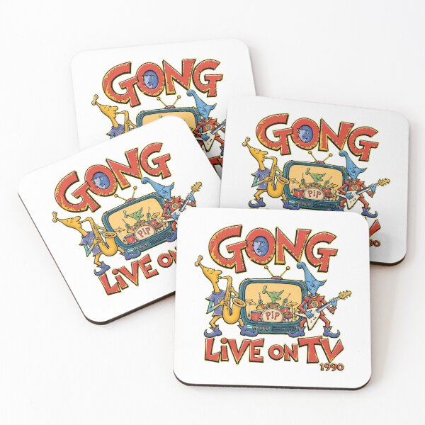 Item preview, GONG LIVE ON TV 1990 Retro Band designed and sold by ZubairNalban.