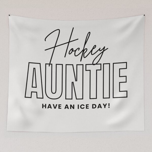 Item preview, Hockey Auntie Have An Ice Day Proud Hockey Aunt Fan Family Gift designed and sold by BrockmeyeSB.