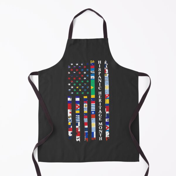 Item preview, National Hispanic Heritage Month Usa Flag All Countries Tshirt | ⭐⭐⭐⭐⭐ designed and sold by Francobudy.