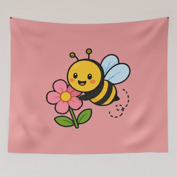 Item preview, bee flower funny designed and sold by Spelunker88.