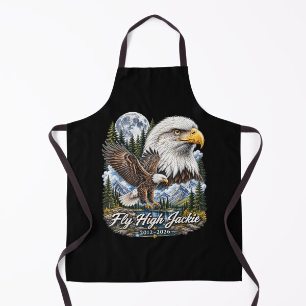 Item preview, Fly High Jackie, Jackie and Shadow Bald Eagle for Men Women designed and sold by leevekaArt.