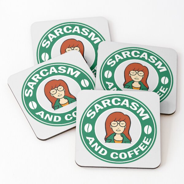 Item preview, Daria Sarcasm And Coffee  designed and sold by ShayneViki.