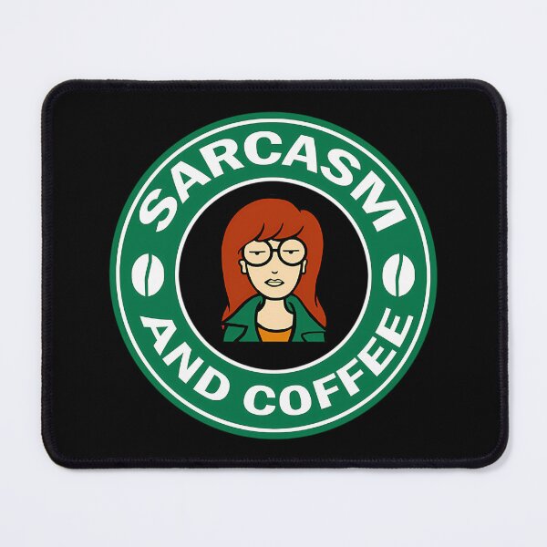 Item preview, Daria Sarcasm And Coffee  designed and sold by ShayneViki.