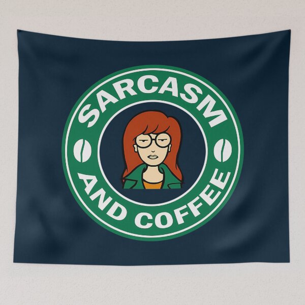 Item preview, Daria Sarcasm And Coffee  designed and sold by ShayneViki.