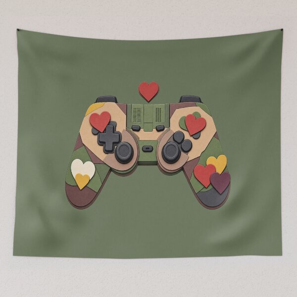 Item preview, Gamer Love Controller designed and sold by Hari Arts.