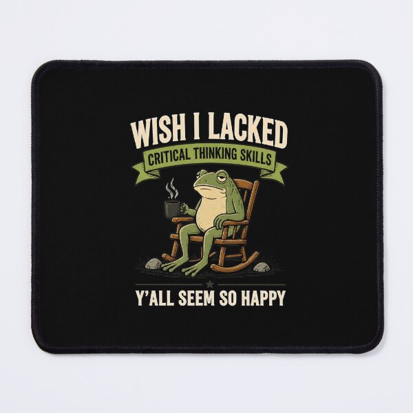 Item preview, Funny Frog Coffee Mug Critical Thinking Skills Humor designed and sold by leocreatives.