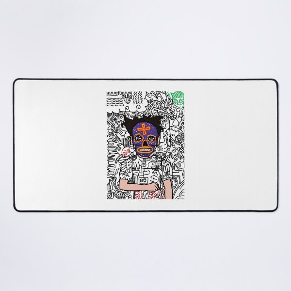 Item preview, Hashmasks Nft Inspired Digital Art - Abstract Crypto Mask Portrait | Limited Edition designed and sold by Haykingdrawings.