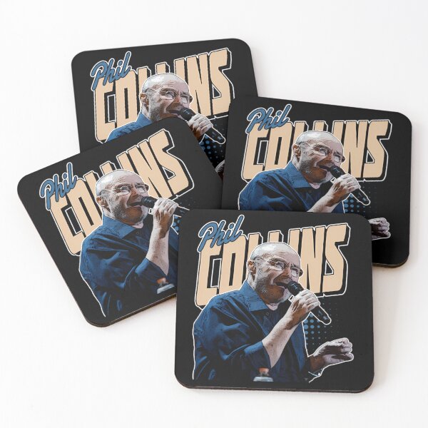 Item preview, Phil Collins Inspired Classic Pop Rock Design designed and sold by AdelaCarte.