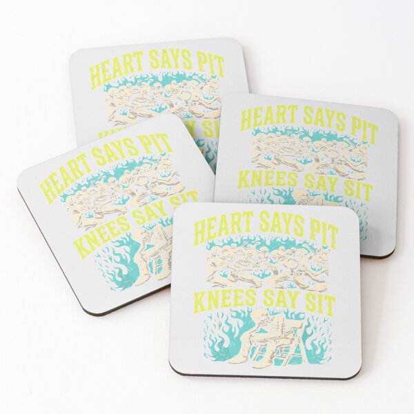 Item preview, Heart Says Pit Knees Say Sit Skeleton Funny designed and sold by ShayneViki.