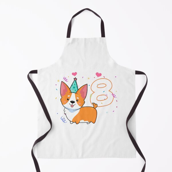 Item preview, 8th Birthday Corgi Dog Lover Pet 8 Years Old BDay Family retro designed and sold by RuthMenze.
