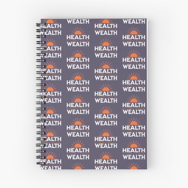 Item preview, Health Is Wealth Motivational Health-Concise Design designed and sold by AppearoStudio.
