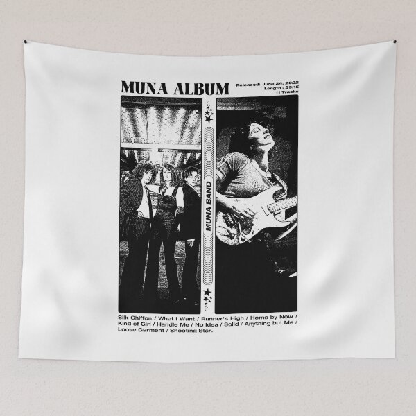 Item preview, Muna Band Album Silk Chiffon designed and sold by Tewatithe78.