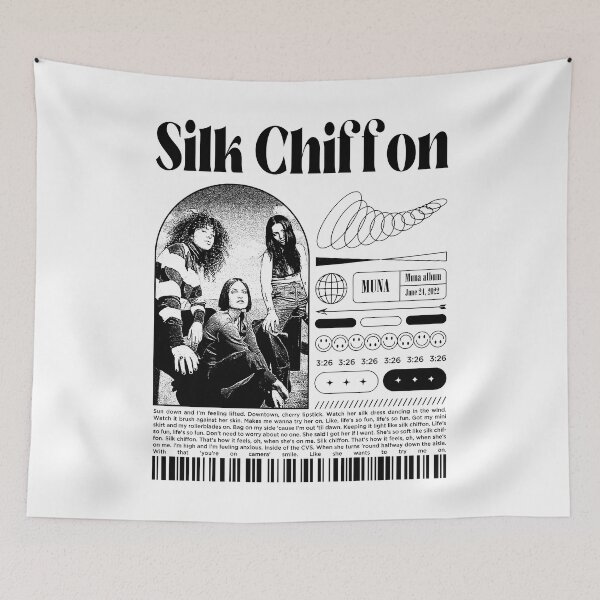 Item preview, Muna Band Album Silk Chiffon designed and sold by Tewatithe78.