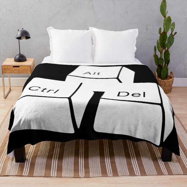 Item preview, Ctrl Alt Del Funny Computer Keyboard Geek Humor Design designed and sold by artworkathome.