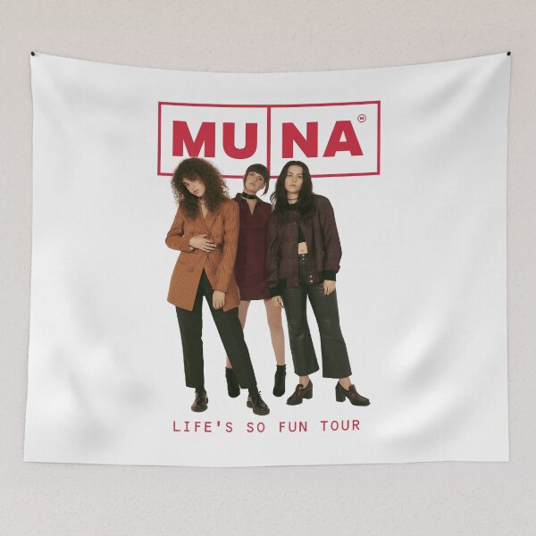 Item preview, Muna Band Album Silk Chiffon Life's So Fun Tour designed and sold by Tewatithe78.