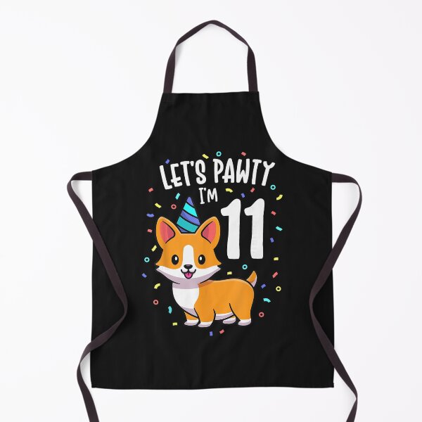 Item preview, 11 Years Old Corgi Dog Lover 11th Birthday Party Outfit Kid vintage designed and sold by AntoniusBachman.