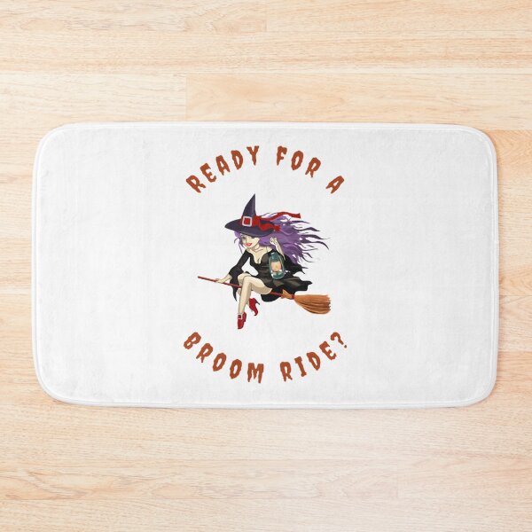 Item preview, Ready For A Broom Ride - Witchy Halloween Vibes | Limited Edition designed and sold by Haykingdrawings.