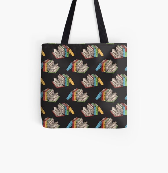 More Books All Over Print Tote Bag