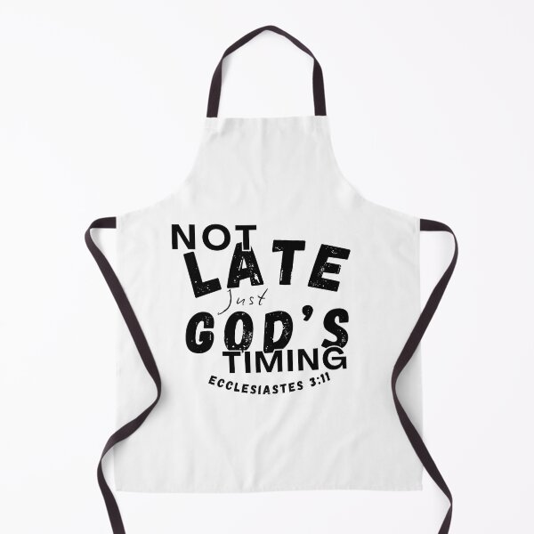 Item preview, Not Late Just God's Timing designed and sold by blessdnotstrssd.