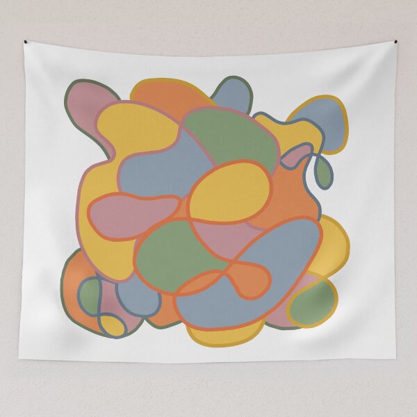 Item preview, Colourful scribbles  designed and sold by Line & Tide.
