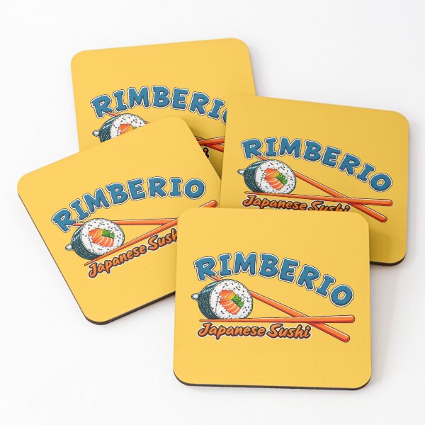 Item preview, Japanese Sushi RIMBERIO – Sushi Roll & Chopsticks Japanese Food Lover Design designed and sold by mrworld000.