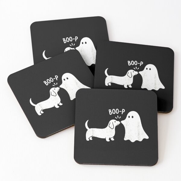 Item preview, Dachshund Ghost Boop Halloween Shirt Funny Dog Boo-P designed and sold by leocreatives.
