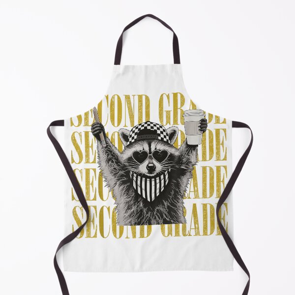 Item preview, Funny Second Grade Teacher Feral Raccoon Back to School T-Shirt designed and sold by all-shp.