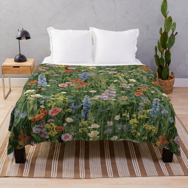 Item preview, Wildflowers Pattern | Colorful Botanical Floral Design designed and sold by All About DigiCraft by Fedelina.