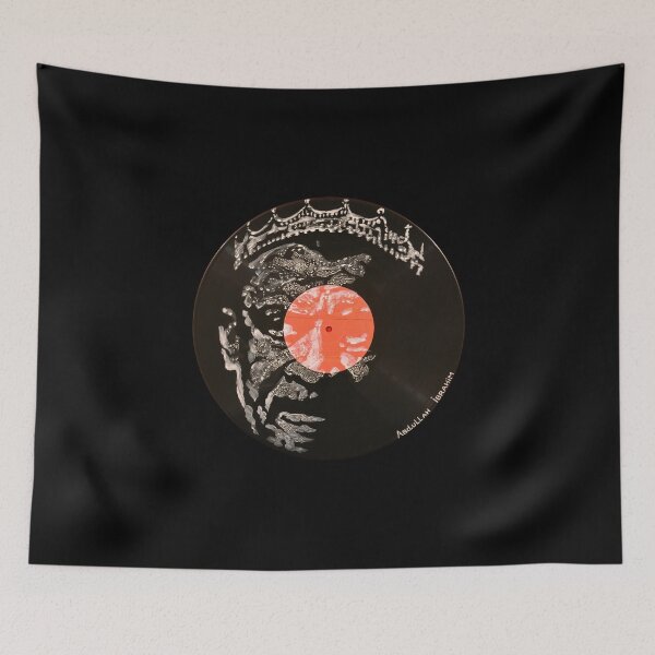 Item preview, ABDULLAH IBRAHIM – Hand Painted Vinyl Art Print designed and sold by Yurii Yermolenko.