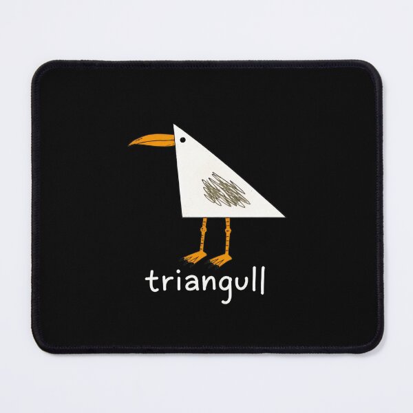 Item preview, Triangull Seagull Geometric Art Funny Bird Pun designed and sold by leocreatives.