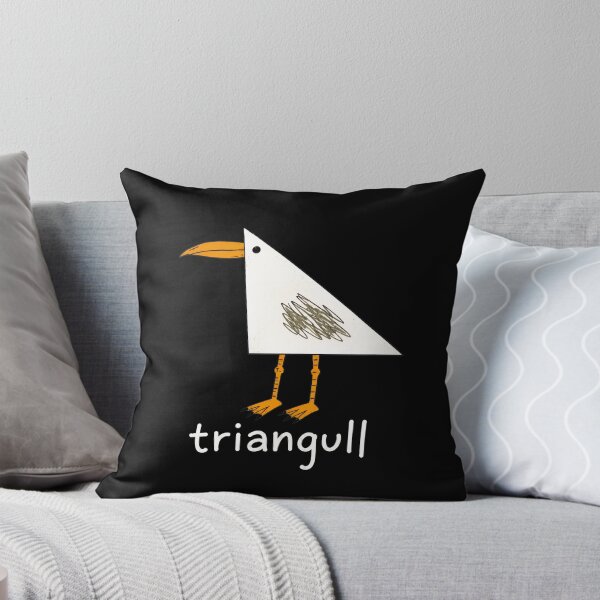 Item preview, Triangull Seagull Geometric Art Funny Bird Pun designed and sold by leocreatives.