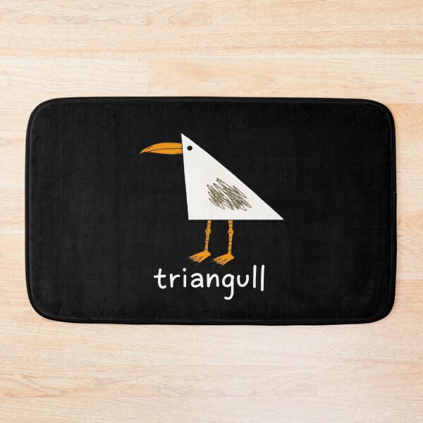 Item preview, Triangull Seagull Geometric Art Funny Bird Pun designed and sold by leocreatives.