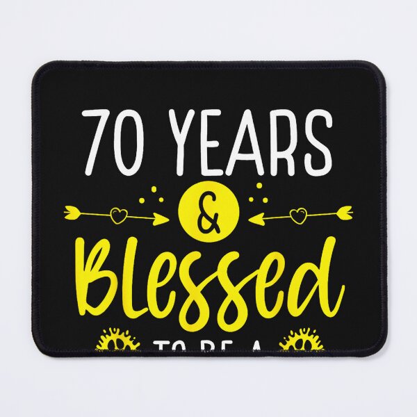 Item preview, 70 Year Old Dog Mother Blessed Pet Owner 70 Birthday retro designed and sold by CarlaKaise.