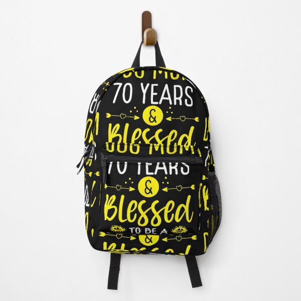 Item preview, 70 Year Old Dog Mother Blessed Pet Owner 70 Birthday retro designed and sold by CarlaKaise.