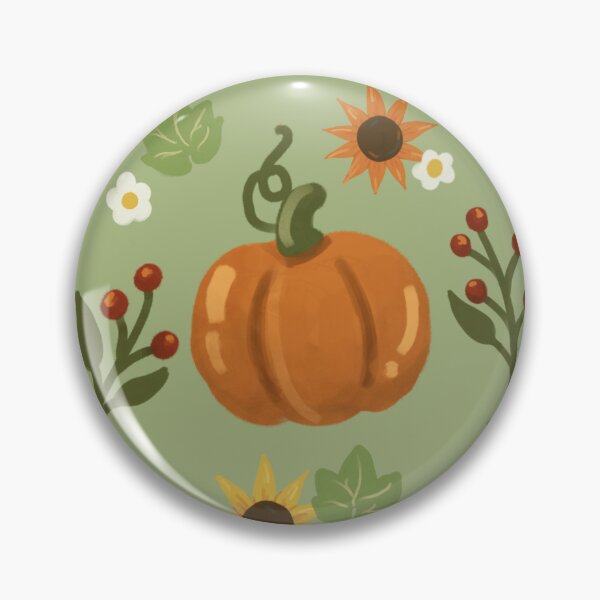 Item preview, Playful Pumpkin Harvest - Cozy Autumn Pumpkin Floral Pattern designed and sold by VenusandMoon.