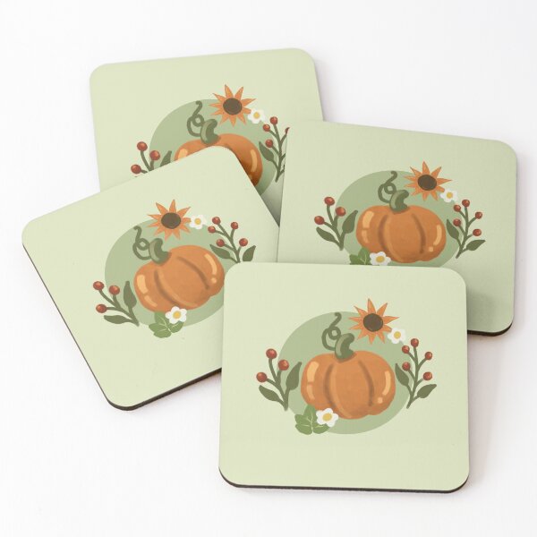Item preview, Playful Pumpkin Harvest - Cozy Autumn Pumpkin Floral Pattern designed and sold by VenusandMoon.