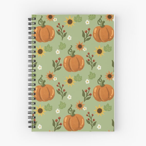 Item preview, Playful Pumpkin Harvest - Cozy Autumn Pumpkin Floral Pattern designed and sold by VenusandMoon.