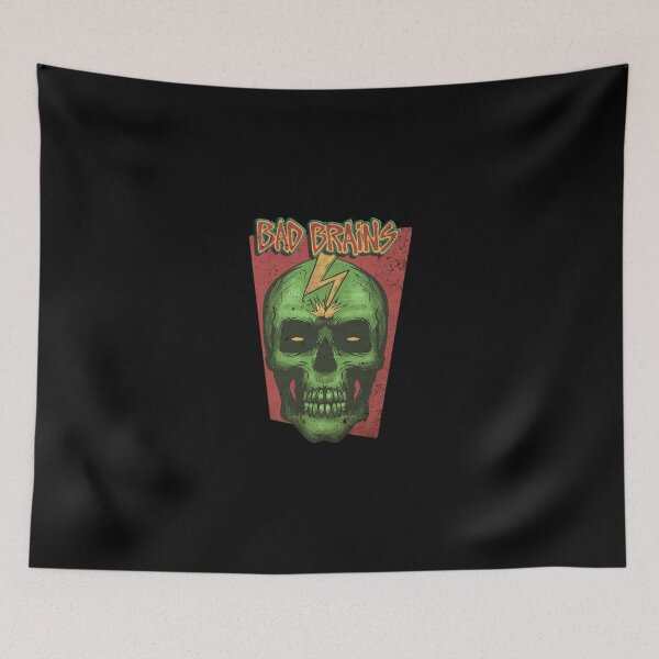 Item preview, Bad brains skull retro  designed and sold by Ushopfake.